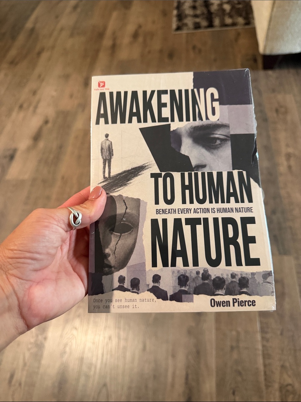 Awakening to Human Nature by Owen Pierce - Black & White Cover